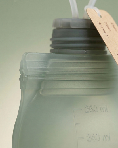 Relievoo Reusable Silicone Breast Milk Storage Bags (5-Pack)