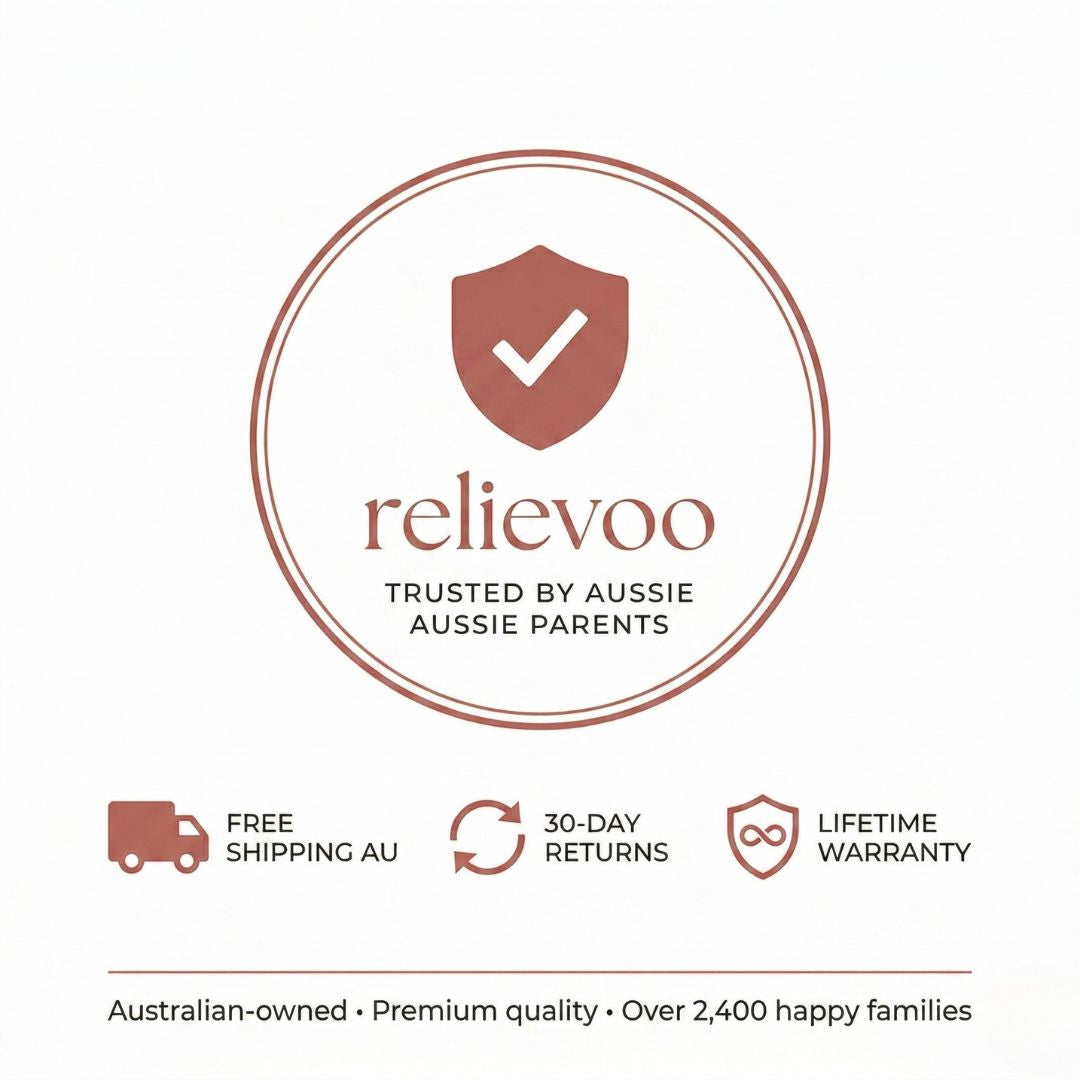 Trusted By American Parents - Lifetime Warranty - Relievoo Nomad Badge